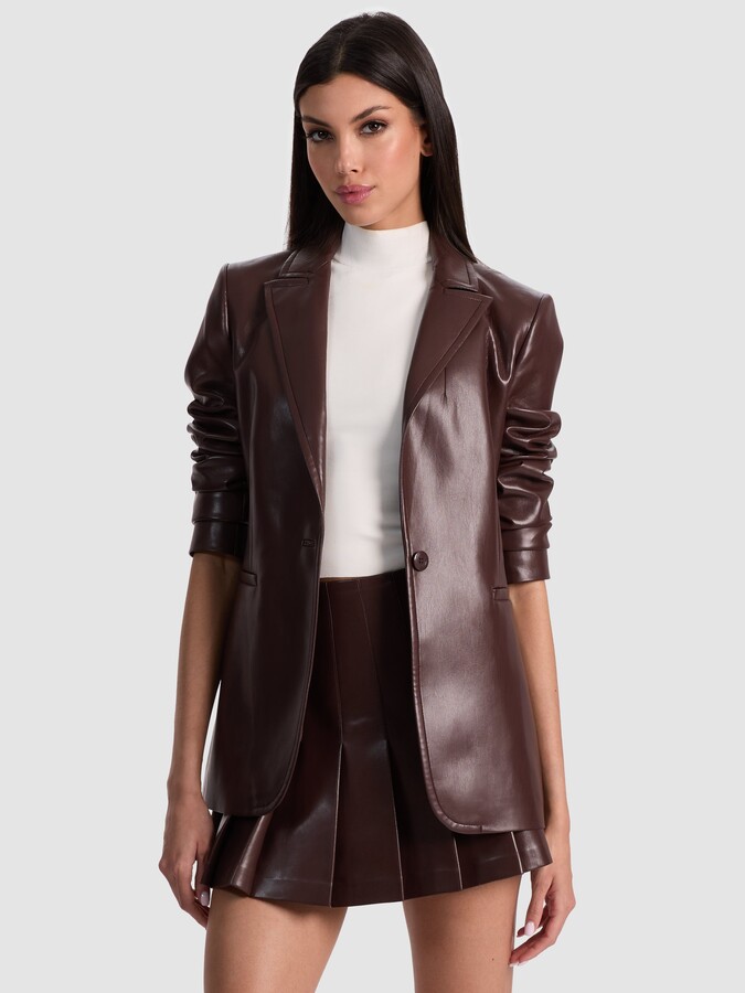 Alice + Olivia Breann Vegan Blazer
