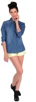 Thumbnail for your product : Romeo & Juliet Couture Fade Pocket Denim Shirt