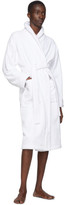 Thumbnail for your product : Palm Angels White Logo Bath Robe