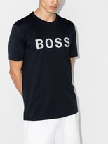 Thumbnail for your product : HUGO BOSS logo-print crew-neck T-shirt