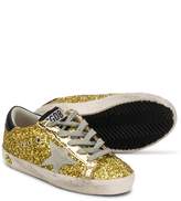 Thumbnail for your product : Golden Goose Kids Superstar glitter sneakers