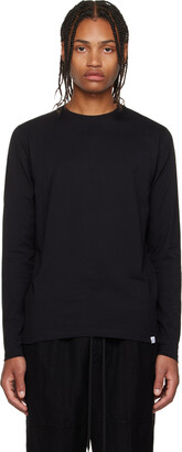Norse Projects Black Niels Standard Long Sleeve T-Shirt