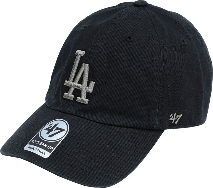 '47 Cappellino Clean Up Los Angeles Dodgers Hat Black - ShopStyle
