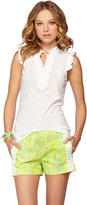 Thumbnail for your product : Lilly Pulitzer FINAL SALE - Witherbee Ruffled Polo