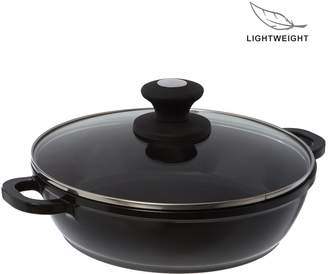 Linea Cast aluminium serve pan 24cm black