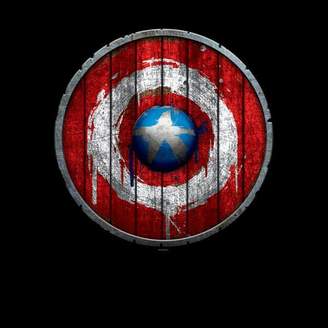 Marvel Captain America Wooden Shield Women's T-Shirt