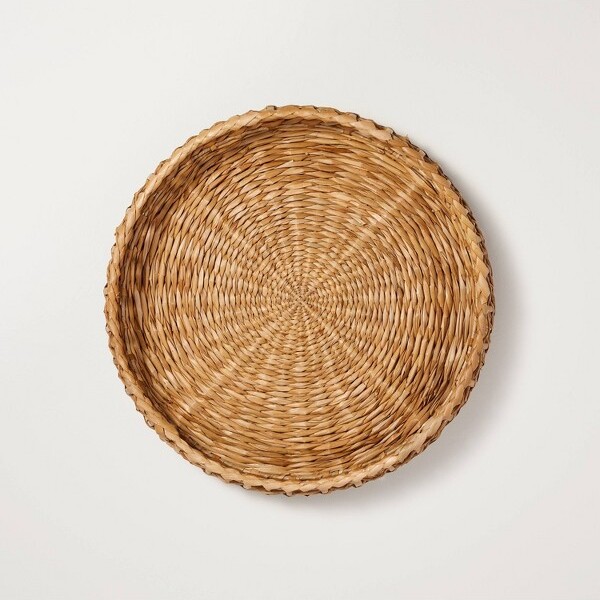 16 Round Wood and Wire Tray - Hearth & Hand™ with Magnolia