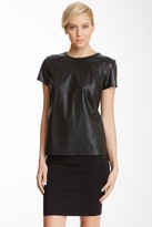 Thumbnail for your product : Jones New York Perforated Faux-Leather Top