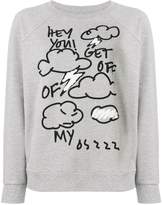 Thumbnail for your product : 6397 Clouds Print Sweatshirt