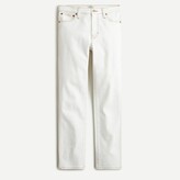 Thumbnail for your product : J.Crew Tall 9" vintage straight jean in white with gold stitching