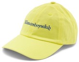Thumbnail for your product : Billionaire Boys Club Logo-embroidered Cotton-canvas Cap - Yellow
