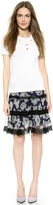 Thumbnail for your product : Nina Ricci Lace Trim Skirt