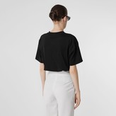 Thumbnail for your product : Burberry Location Print Cotton Oversized T-shirt