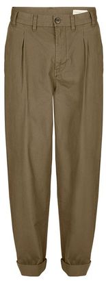 Selected Khaki Worker Chinos