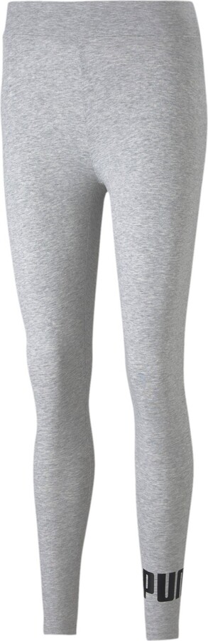 Puma Essentials logo leggings in grey