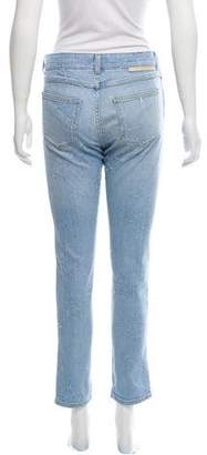 Stella McCartney Star Patterned Mid-Rise Jeans