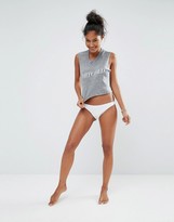 Thumbnail for your product : Private Party Hitched Cropped Tank Top