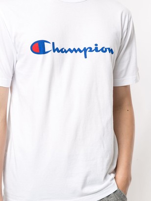 Champion logo-print crew neck T-Shirt