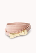 Thumbnail for your product : Forever 21 Fancy Bow Belt