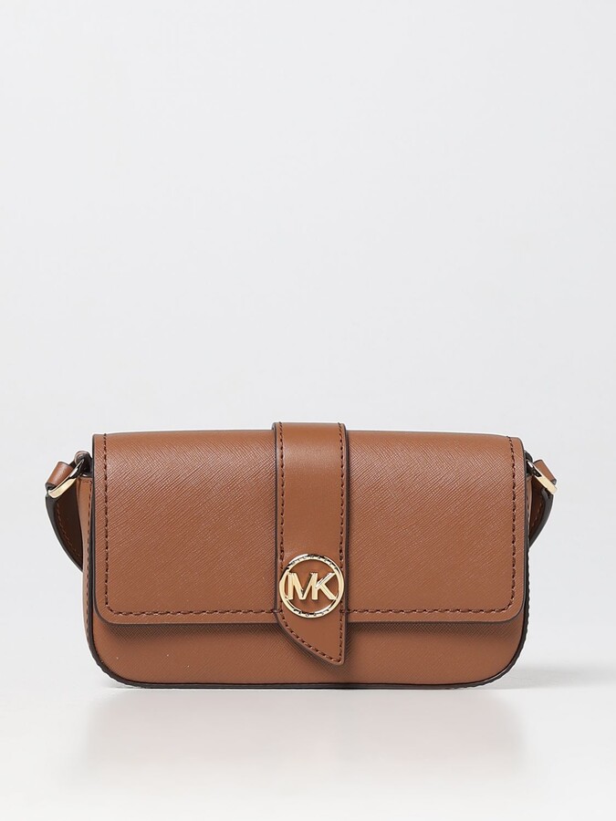 Michael Kors Ginny Medium Logo Stripe Crossbody Bag - ShopStyle