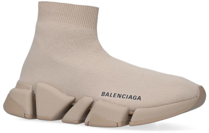 beige balenciaga sock sneakers