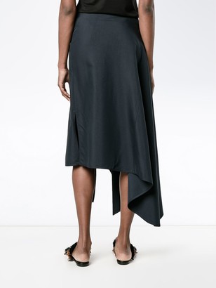 Marni Goma Asymmetric Midi Skirt