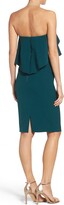 Thumbnail for your product : Chelsea28 Ruffle Strapless Stretch Crepe Sheath Dress