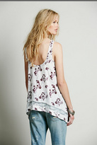 Thumbnail for your product : Free People Printed Outlined Hi Low Cami