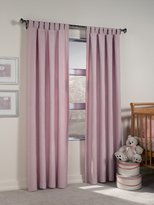 Thumbnail for your product : CHF & You Ultra Suede Tab Top Window Curtain Panel, Beige, 50-Inch X 84-Inch