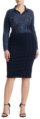 denim pencil skirt canada