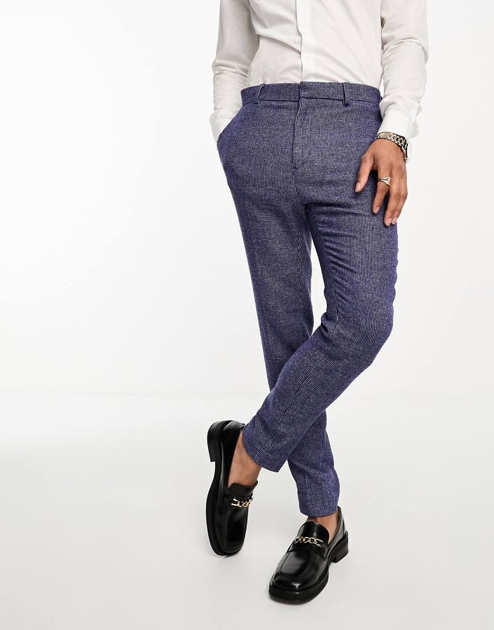 HOT Dress Pants Asos Mens Super Skinny Trousers Mens Super