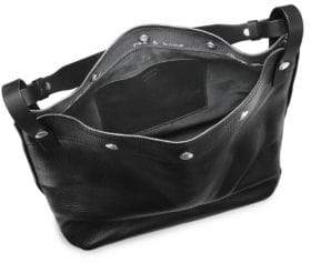 Rag & Bone Compass Snap Leather Hobo Bag