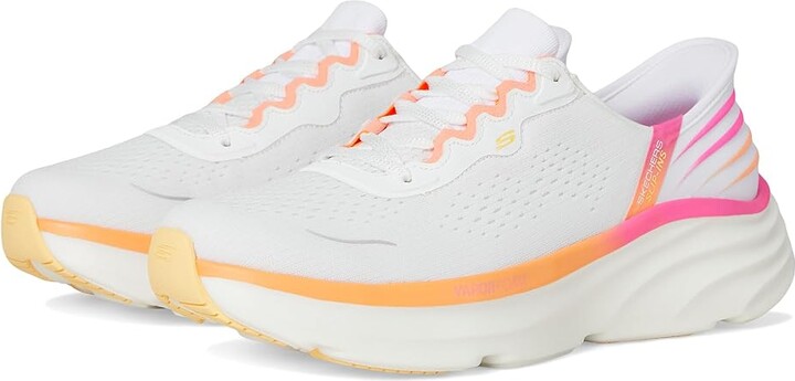 (取寄) スケッチャーズ レディース デラックス ヴェイパー ハンズ フリー スリップ-インス SKECHERS women D'Lux Vapor Hands Free Slip-INS White Multi Skechers D'Lux Vapor Hands Free Slip-INS Women's Shoes White : 8 B