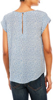 Thumbnail for your product : Joie Printed Silk Cap Sleeve Top
