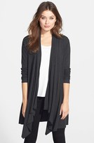 Thumbnail for your product : Eileen Fisher Cozy Stretch Knit Drape Cardigan