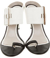 Thumbnail for your product : Jason Wu Embossed Slide Sandals
