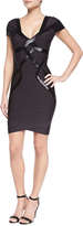 Thumbnail for your product : Herve Leger Sequin Novelty Dress, Anthracite