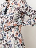 Thumbnail for your product : Parker Laura leaf print dress