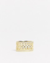 Thumbnail for your product : And other stories & cut out cuff ring in gold