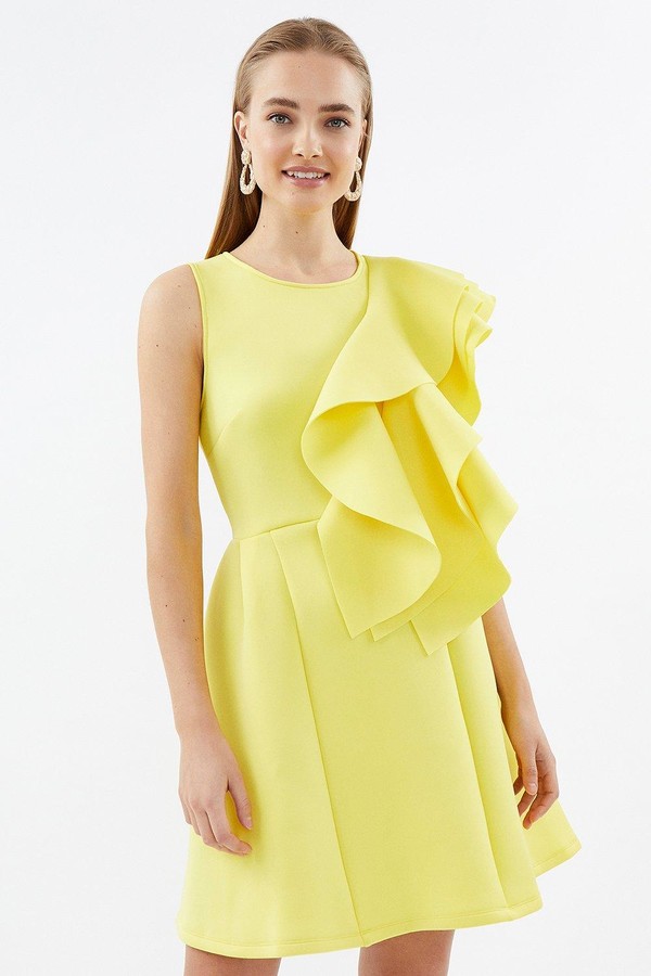 coast yellow dress