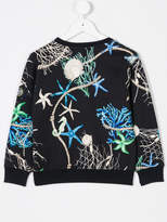 Thumbnail for your product : Versace marine print sweatshirt