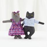 Thumbnail for your product : Mr and Mrs Kitty Set of 2
