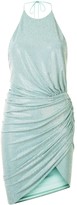 Thumbnail for your product : Alexandre Vauthier Draped Crystal Mini Dress