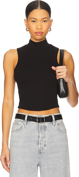 LnA Detra Mockneck Tank Top