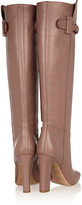 Thumbnail for your product : Valentino Braid-detailed leather knee boots