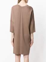 Thumbnail for your product : D'aniello La Fileria For cropped sleeve dress