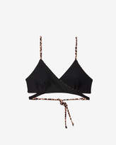 Thumbnail for your product : Express Reversible Wrap Halter Bikini Swim Top