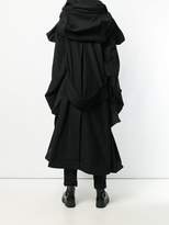 Thumbnail for your product : Yohji Yamamoto ruffled neck coat
