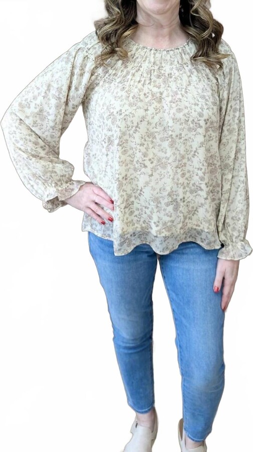 Polagram Abelson Top In Ivory