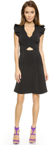 Thumbnail for your product : Issa Eden Ruffle Sleeve Dress